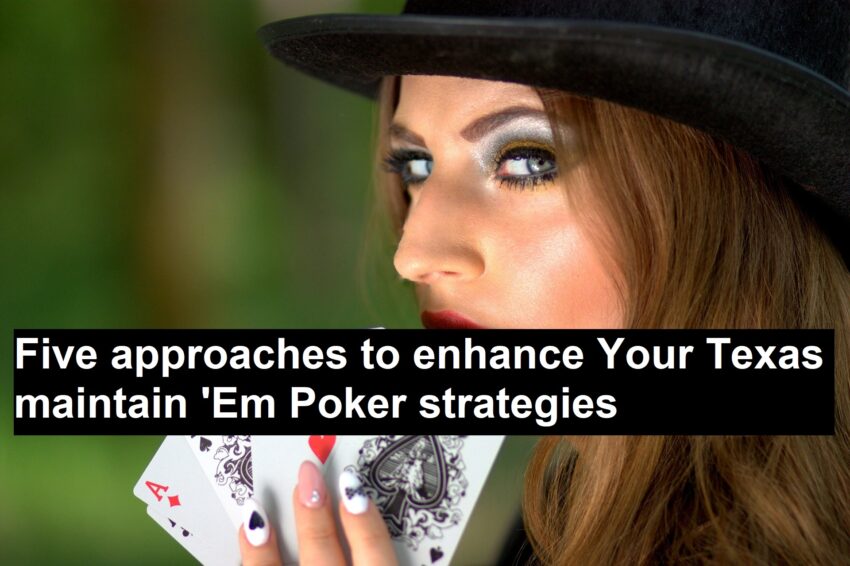 Poker strategies